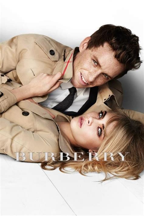 burberry cara delevingne eddie redmayne|Cara Delevingne and Eddie Redmayne for Burberry.